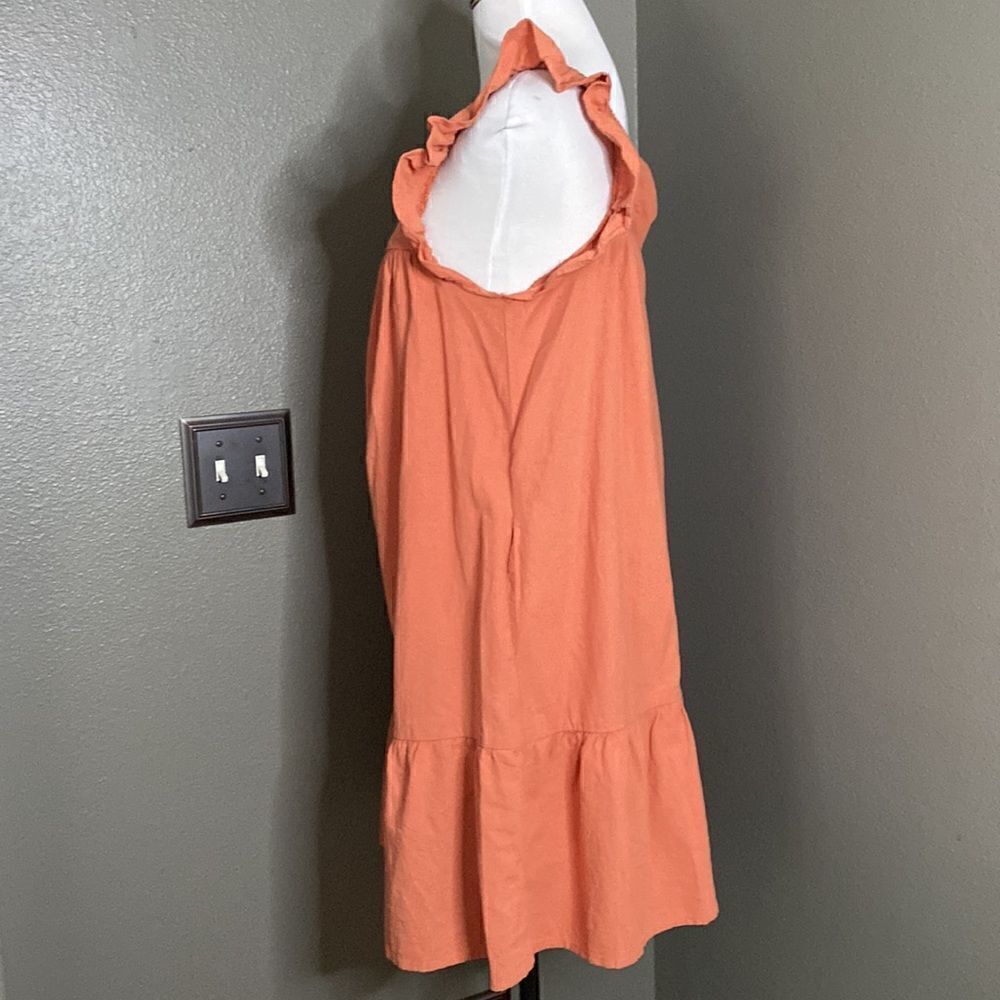 Universal Thread Apricot Womens Flutter Sleeveles… - image 9